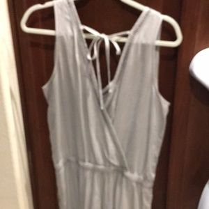 Silver, grey jumpsuit